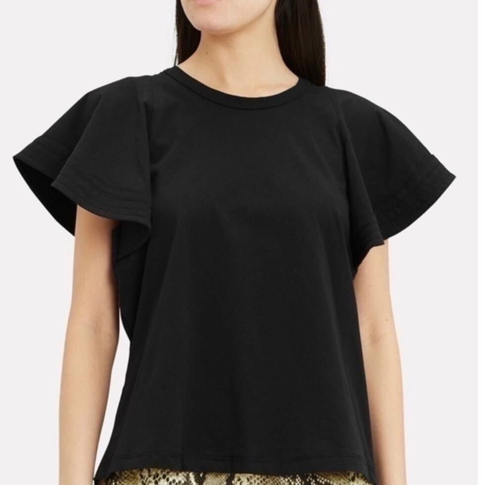 ALC Lila Flutter‎ Sleeve Top Medium